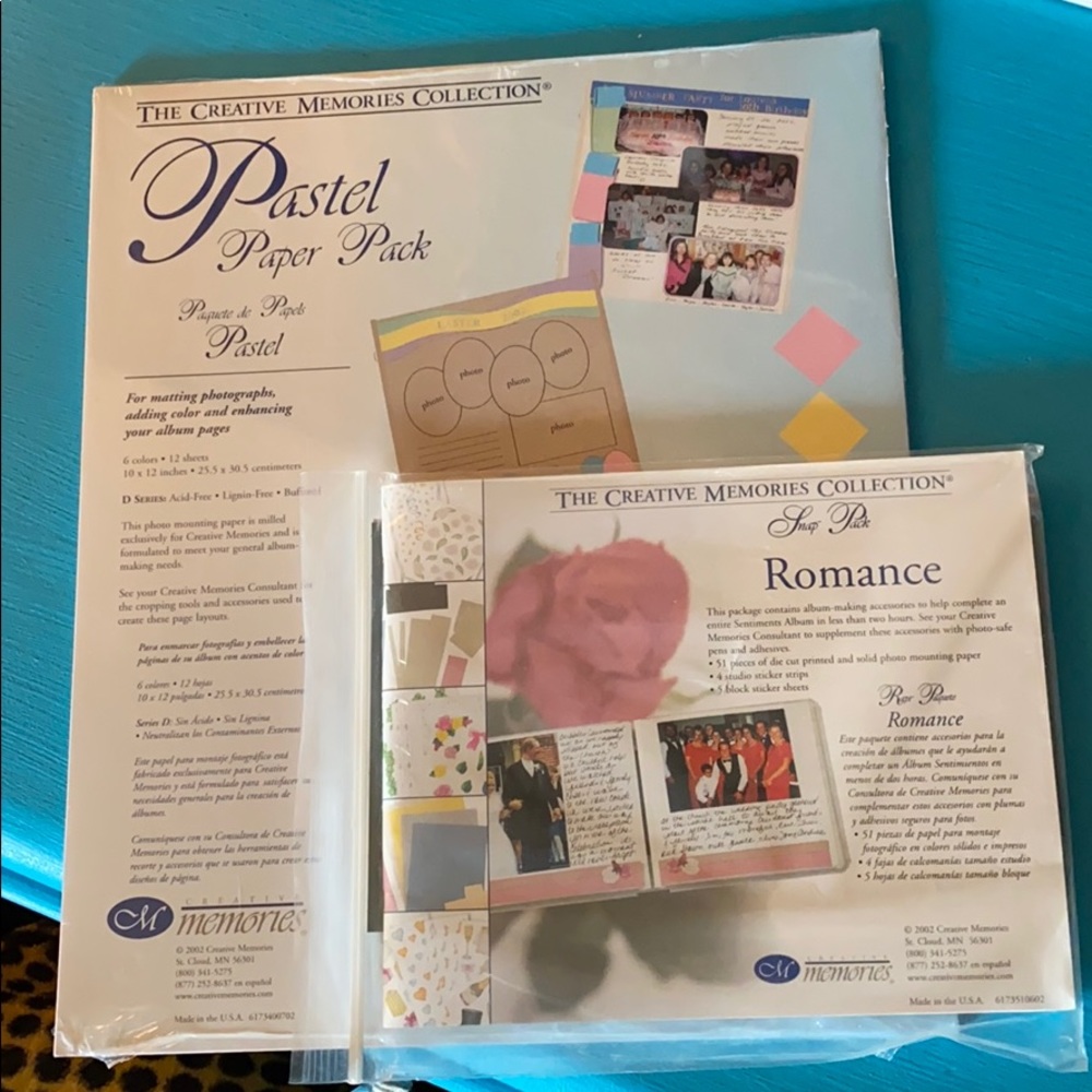 New, Creative Memories 2 item bundle